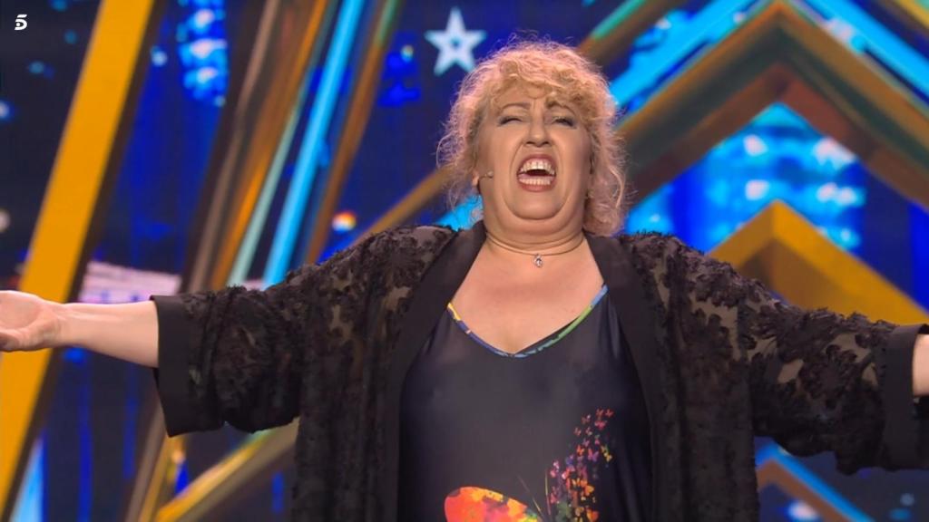 Eva Diago en 'Got Talent'.