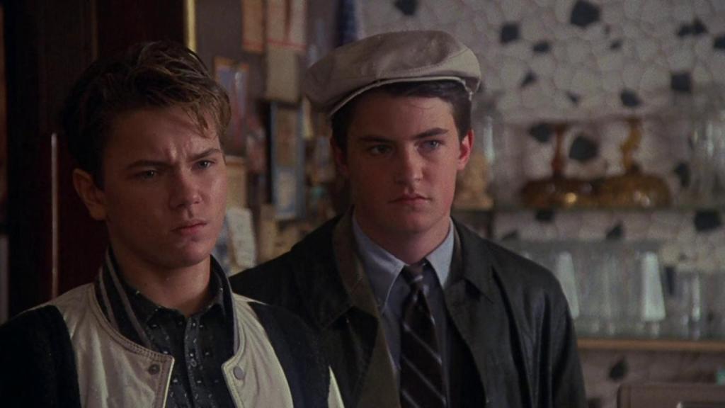 River Phoenix y Matthew Perry en 'A Night in the Life of Jimmy Reardon'