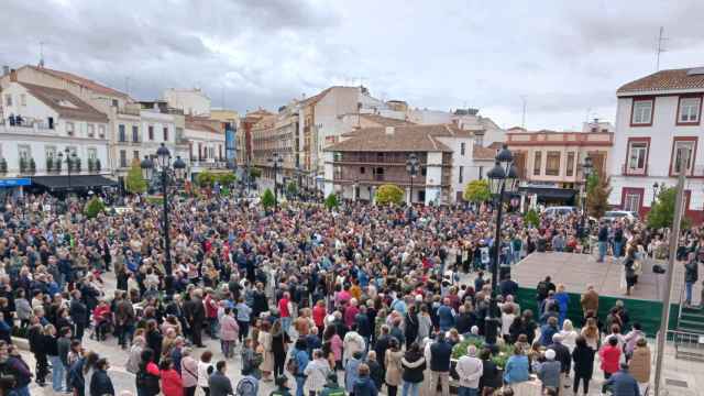 Multitudinaria manifestación en Tomelloso (Ciudad Real) en reivindicación de mejoras sanitarias