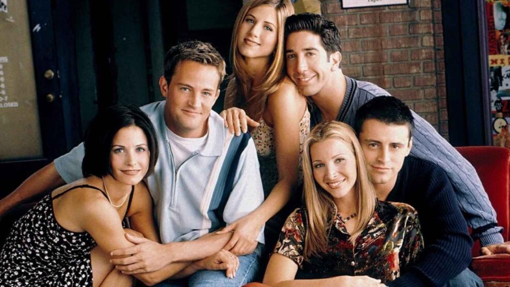 Matthew Perry, Courteney Cox, Matt LeBlanc, Jennifer Aniston, Lisa Kudrow y David Schwimmer.