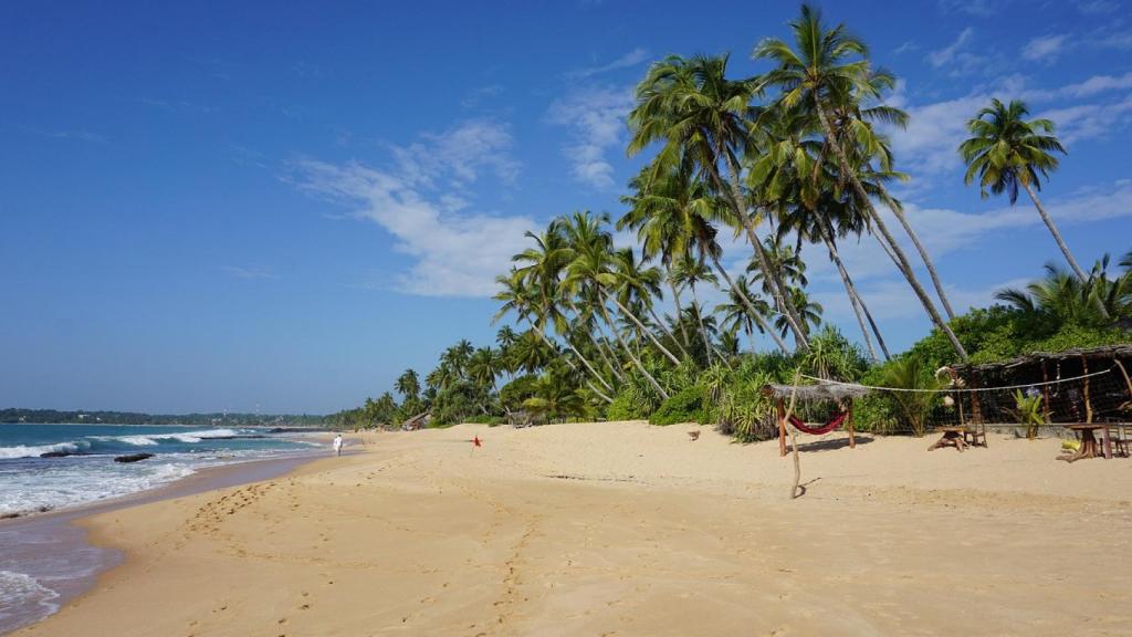 Playa en Sri Lanka