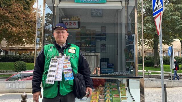 José María, el repartidor de la ONCE que ha hecho muy feliz a un segoviano