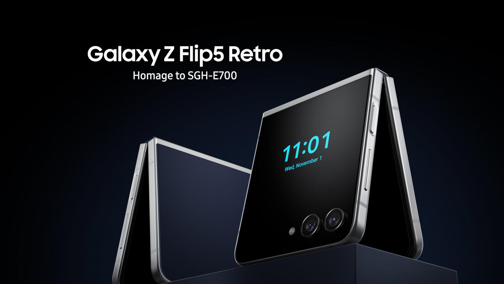 El Samsung Galaxy Z Flip 5 Retro