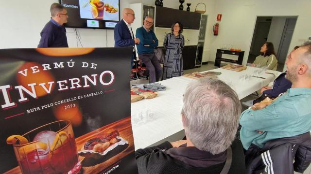 Presentación de la ruta de ‘Vermú de Inverno’.