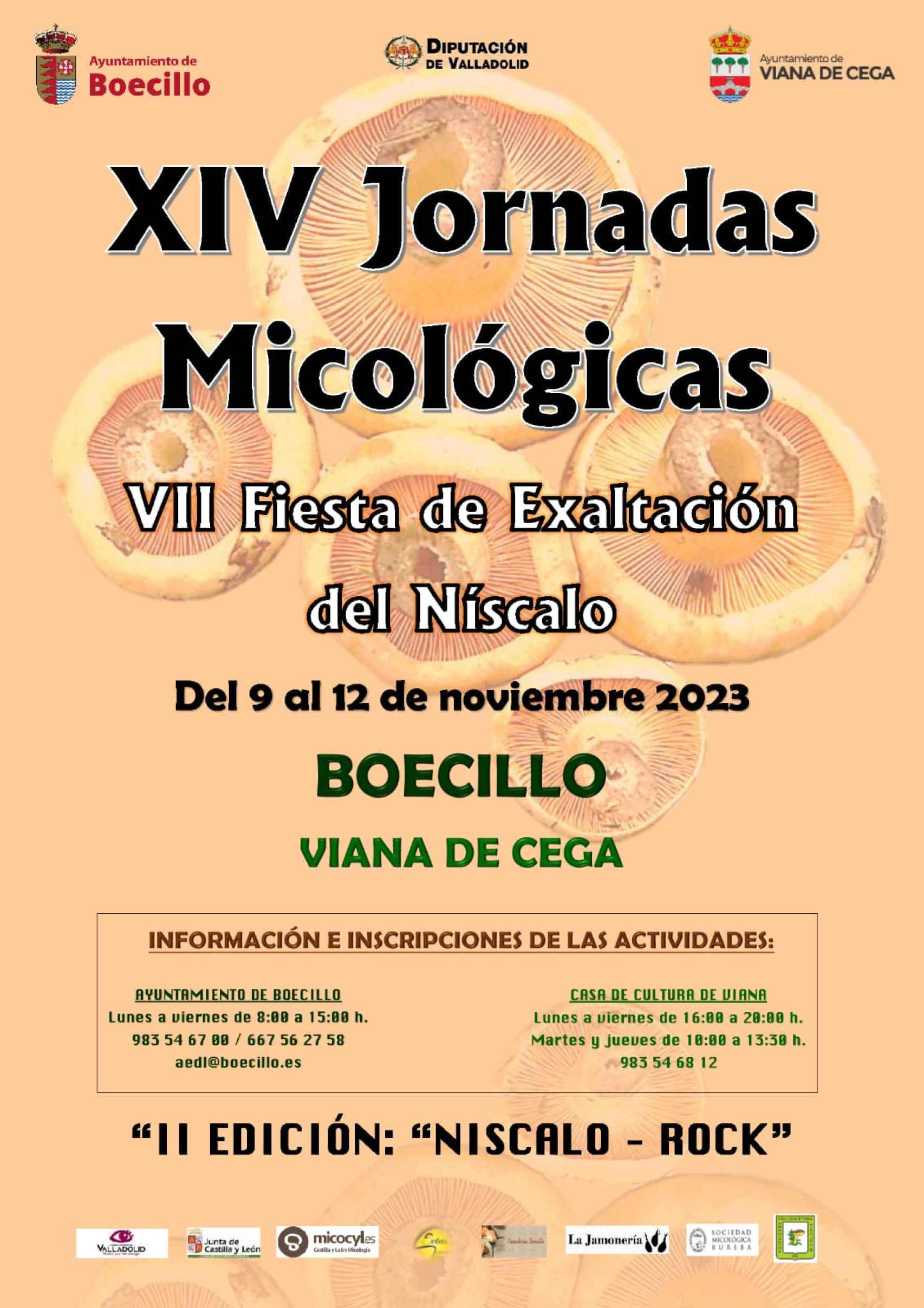 1. Jornadas Micológicas en Boecillo y Viana de Cega