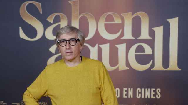 David Trueba durante la presentación de la película 'Saben aquell' /Foto: EFE/ Juan Carlos Hidalgo
