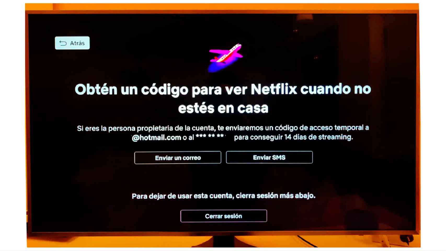 El aviso de Netflix para las cuentas compartidas