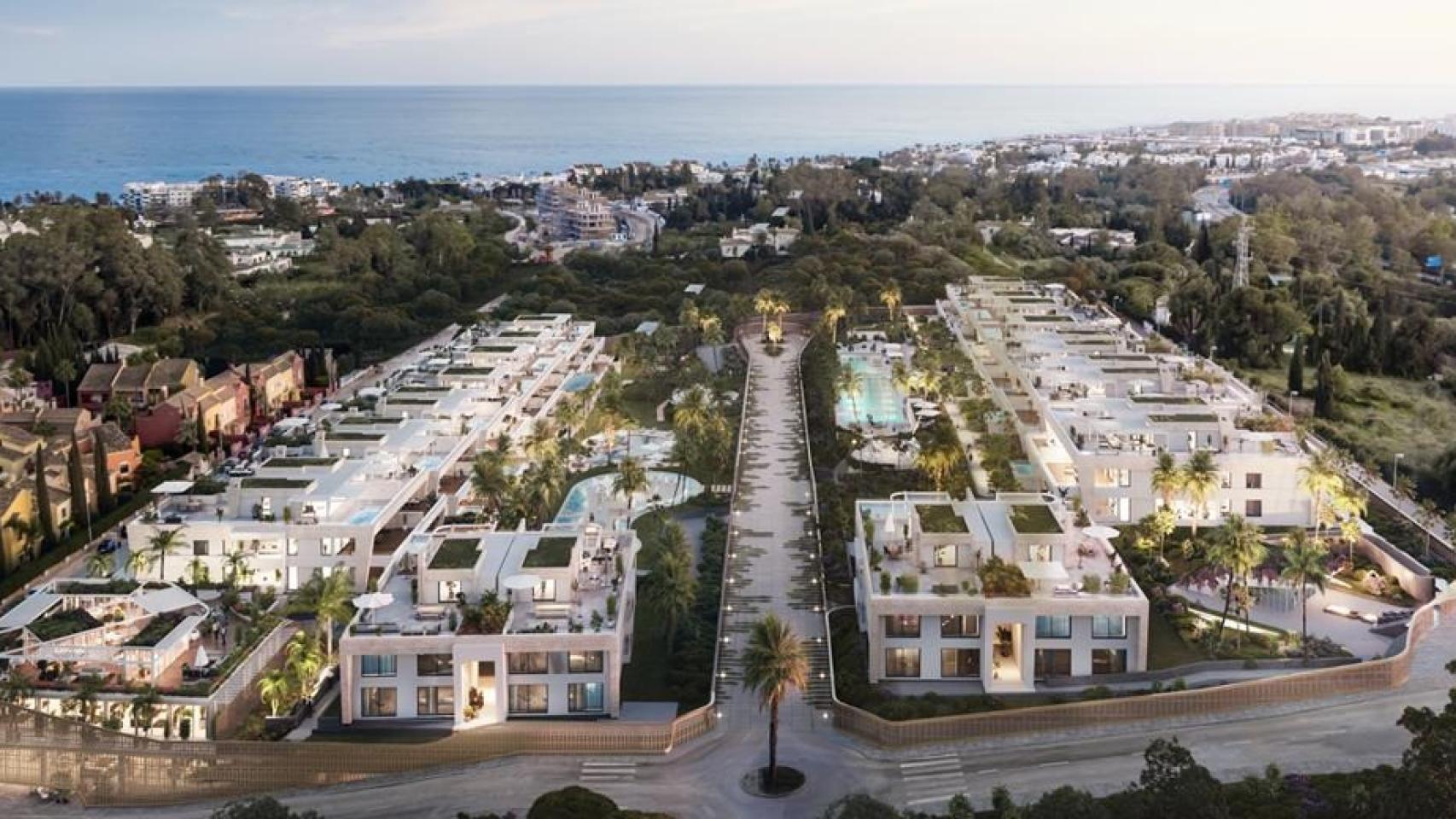 Complejo residencial de Marbella Épica, de Fendi.