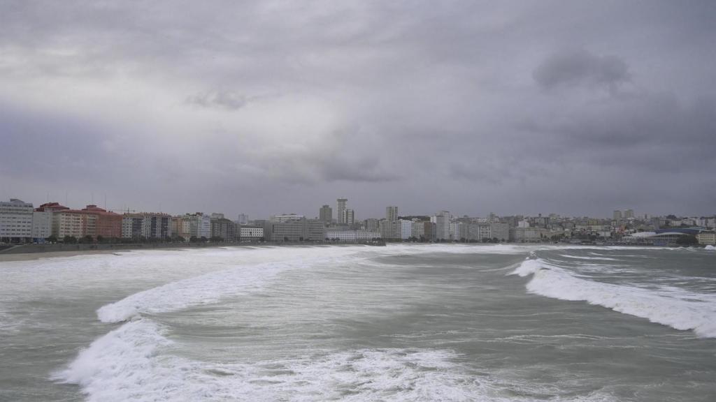 Foto de archivo del mar en A Coruña.