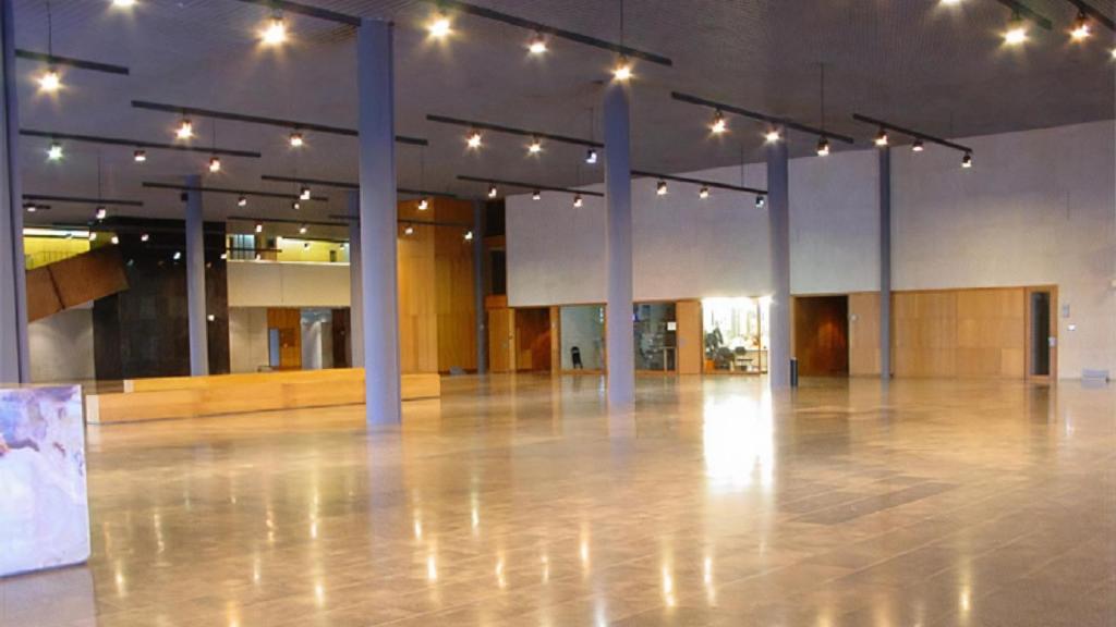 Interior del Palacio de Congresos e Exposicións de Galicia.