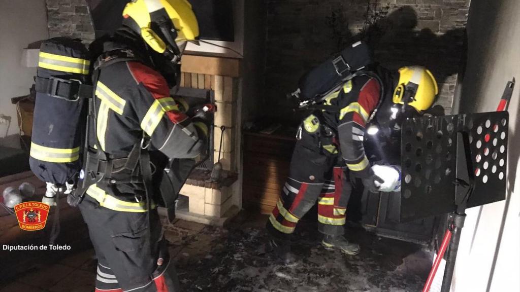 Intenso noche de trabajo para los bomberos del Consorcio de Toledo