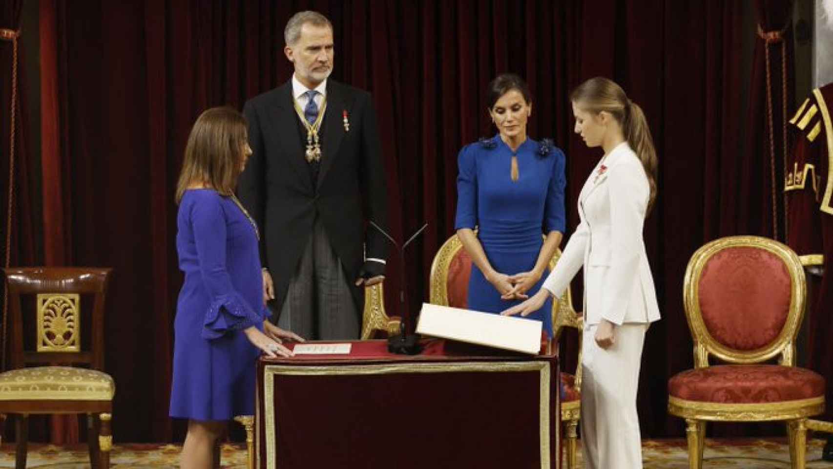 La Princesa Leonor jura la Constitución Española