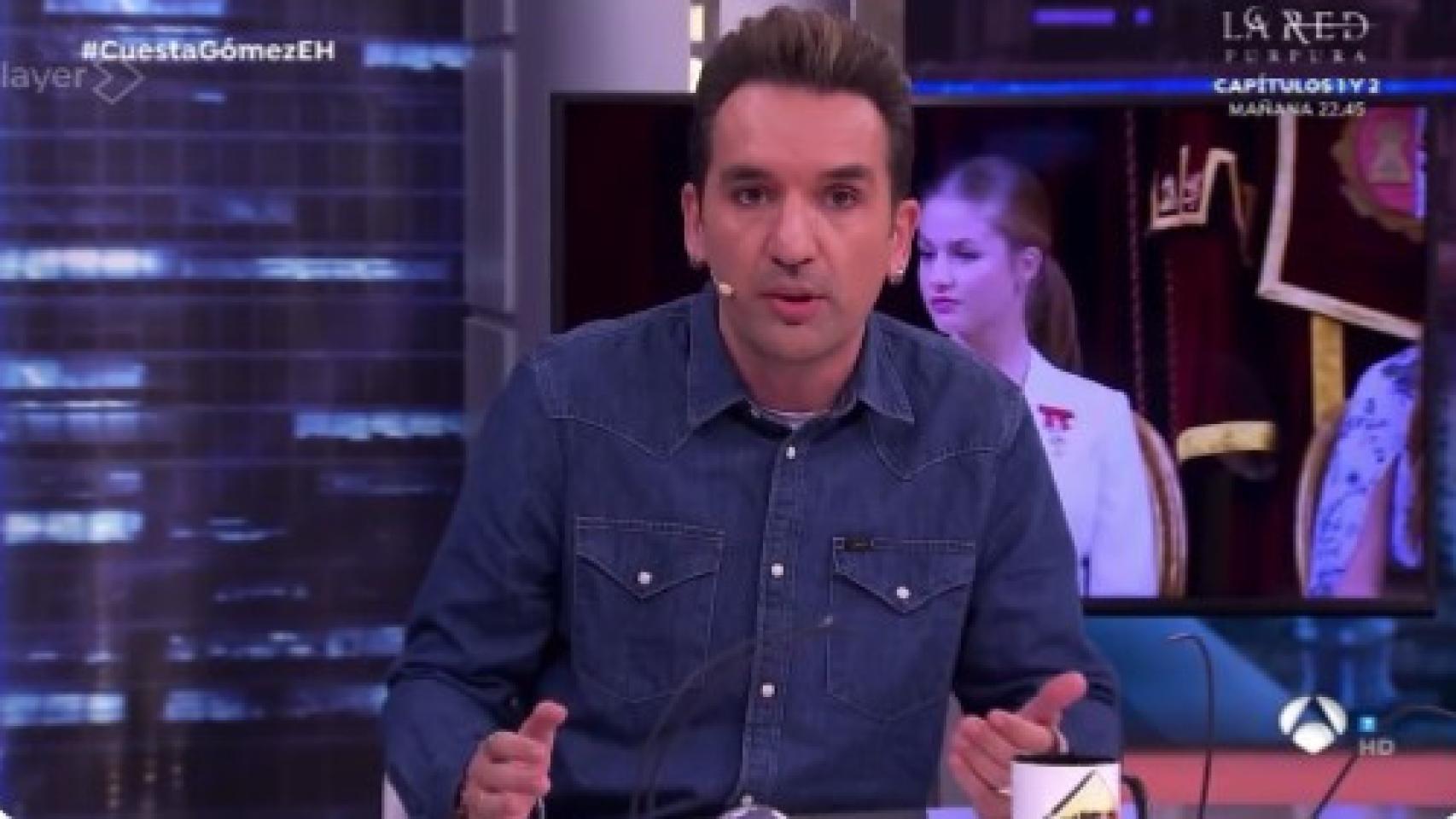 Miguel Lago, colaborador de 'El Hormiguero', en el programa del 31 de octubre de 2023.