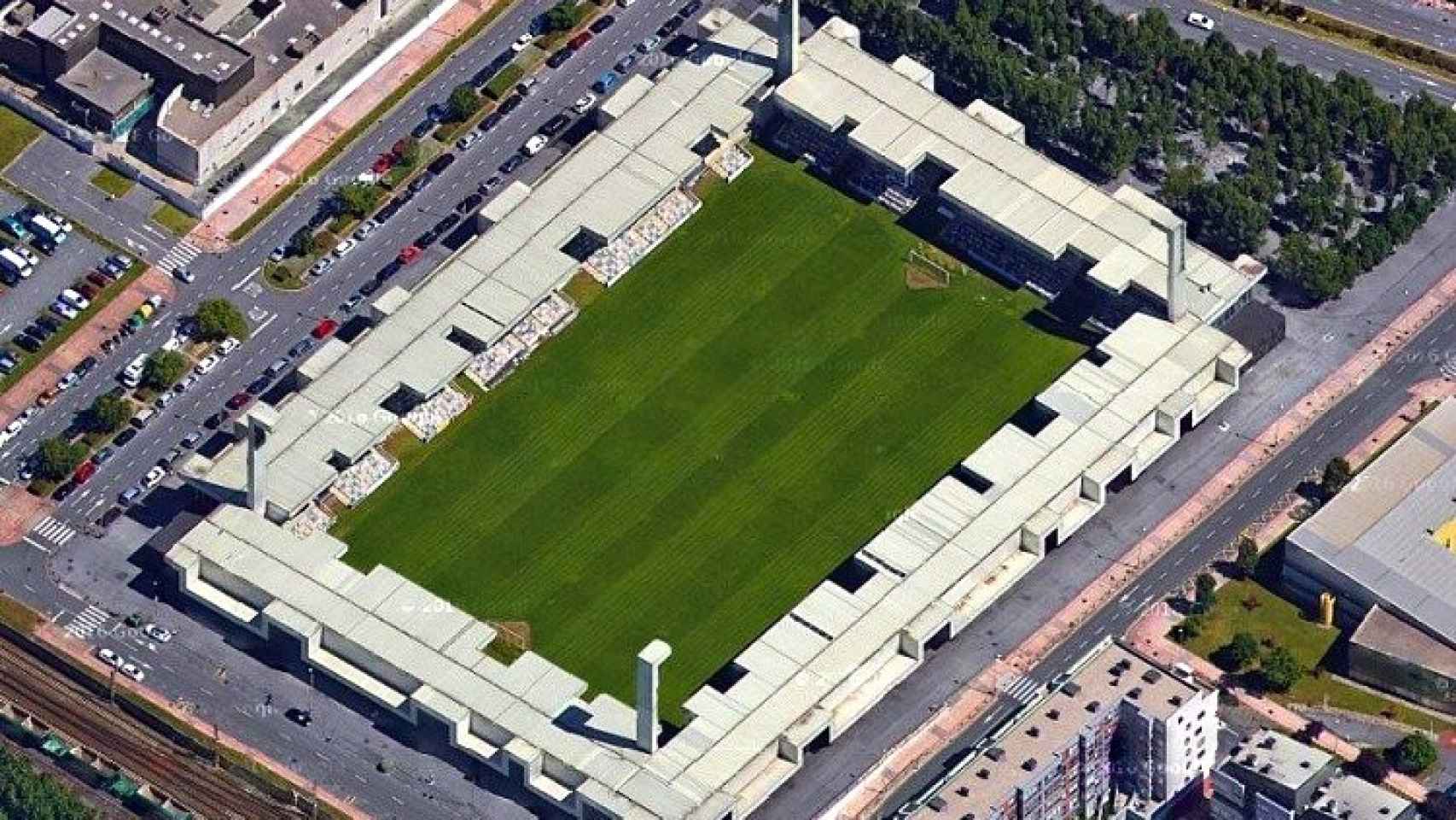 Estadio de Lasesarre, Baracaldo.