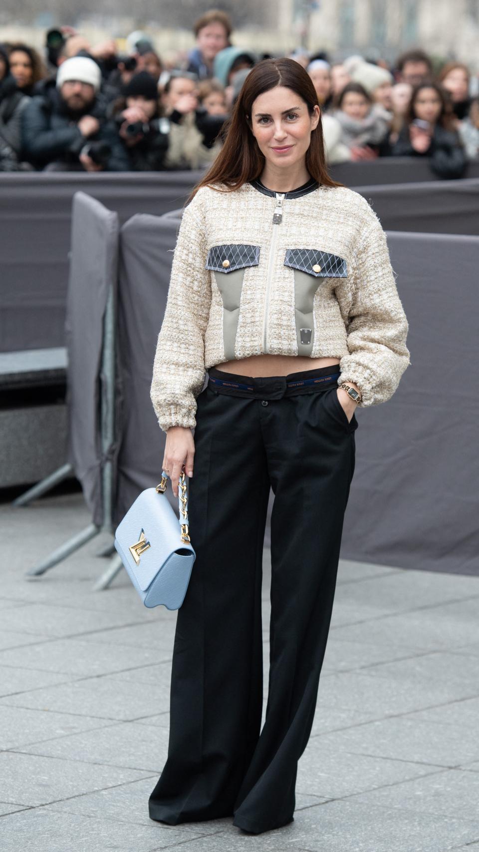 Gala González, en un evento de Louis Vuitton.