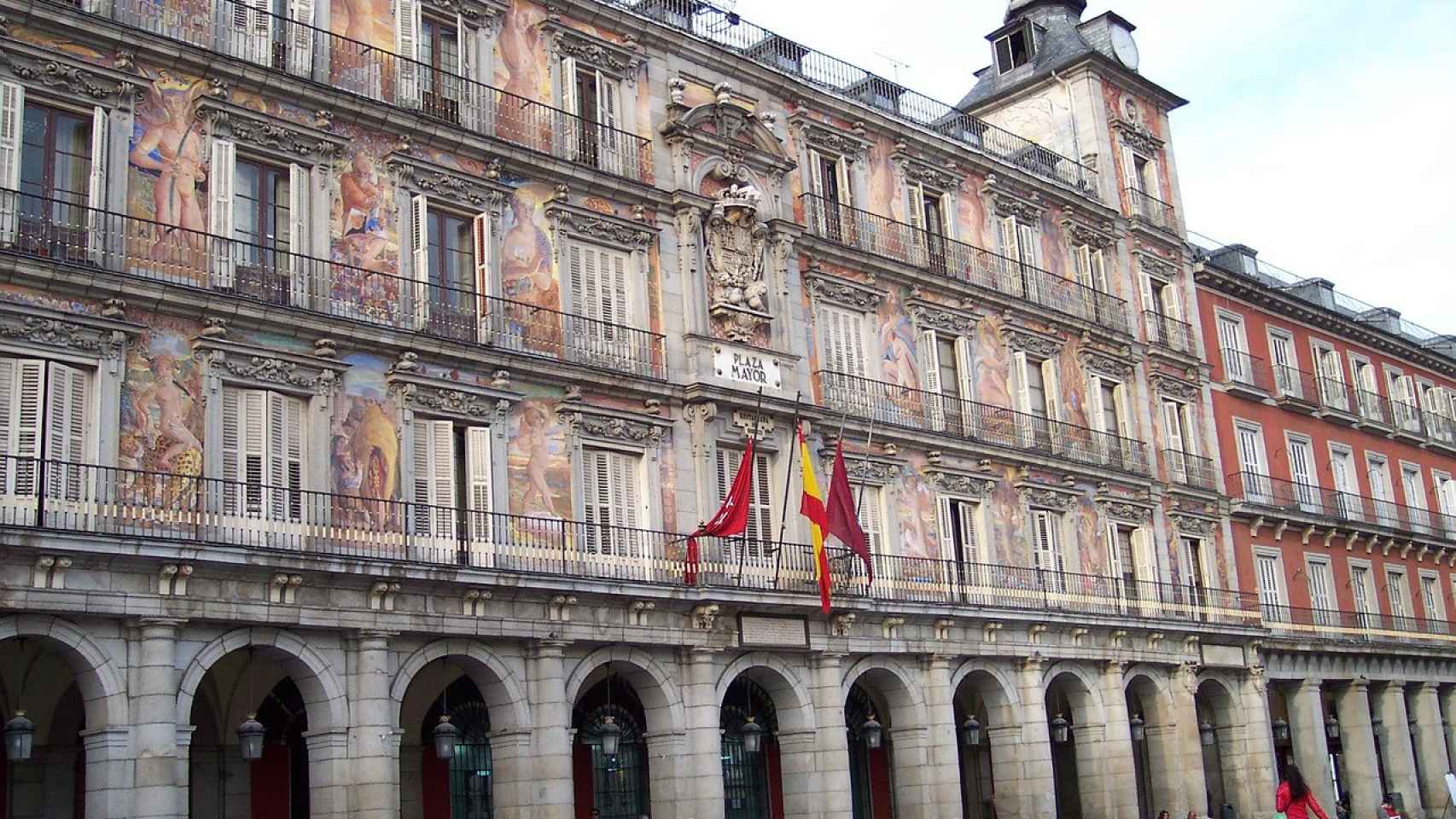 Casa de la Panadería en la Plaza Mayor de Madrid