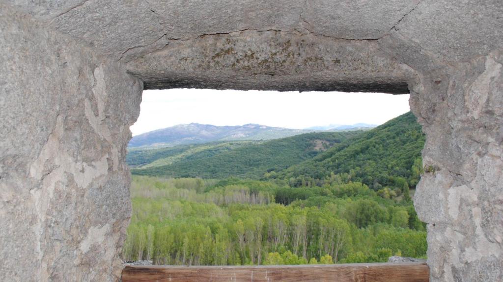 Vistas vigilantes desde el castillo de Montemayor del Río.jpg