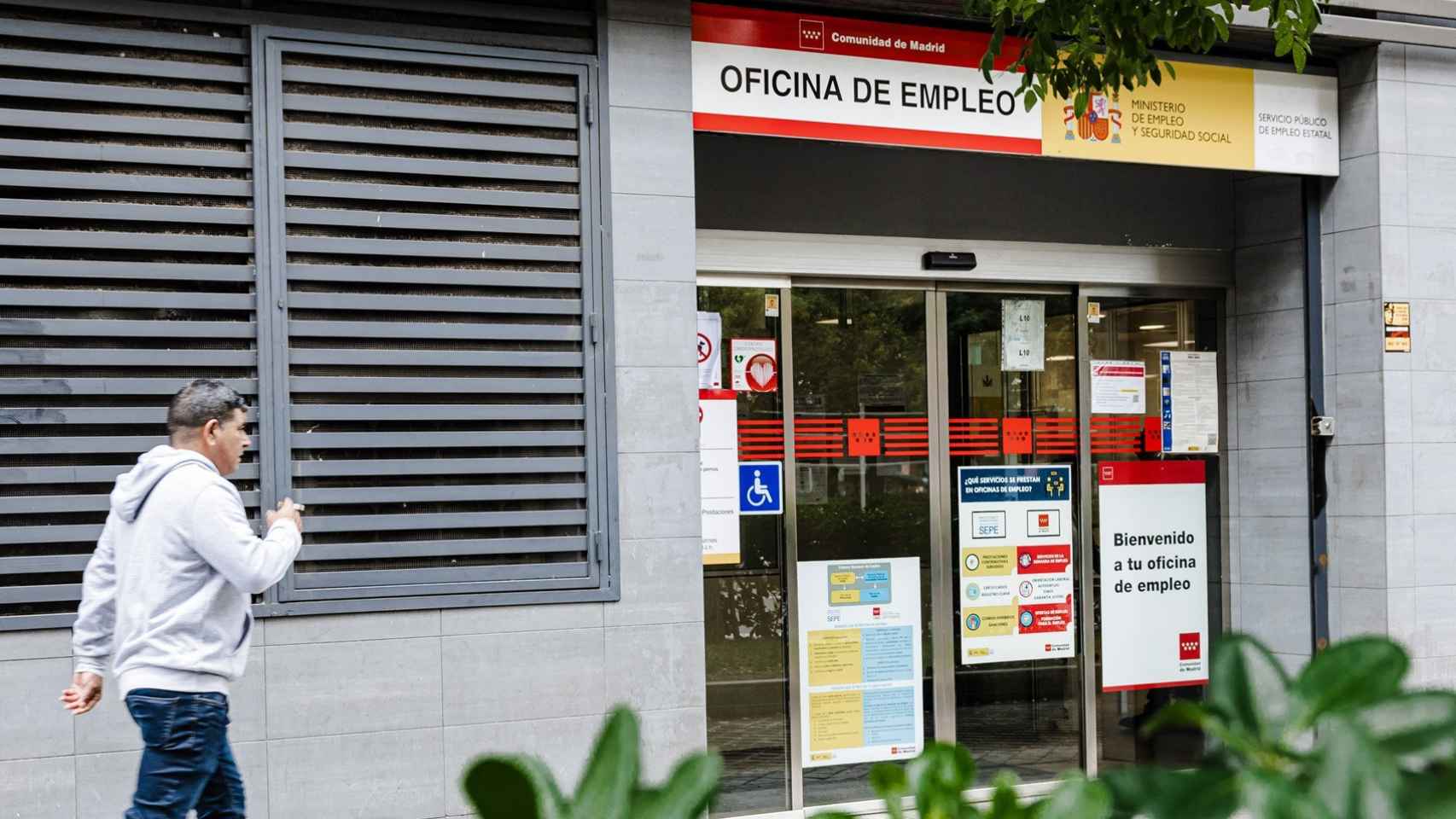 Oficina del SEPE en Madrid.