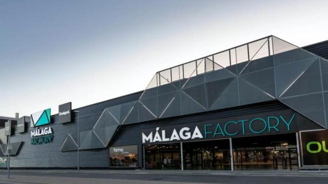 Imagen del centro comercial Málaga Factory.