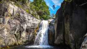 Barranco del río Verdugo en Ponte Caldelas.