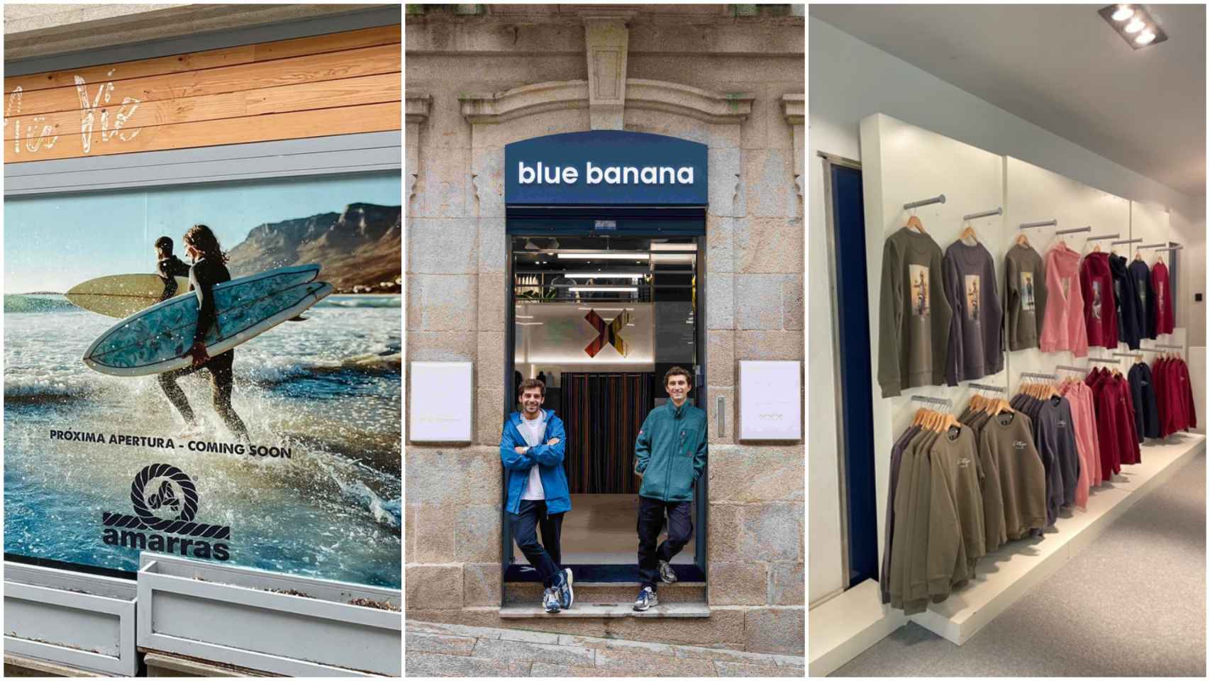 Nuevas tiendas de ropa en la ciudad de Vigo.