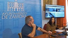 Francisco Guarido y María Eugenia Cabezas presentan una plataforma de contenidos digitales  de Baltasar Lobo