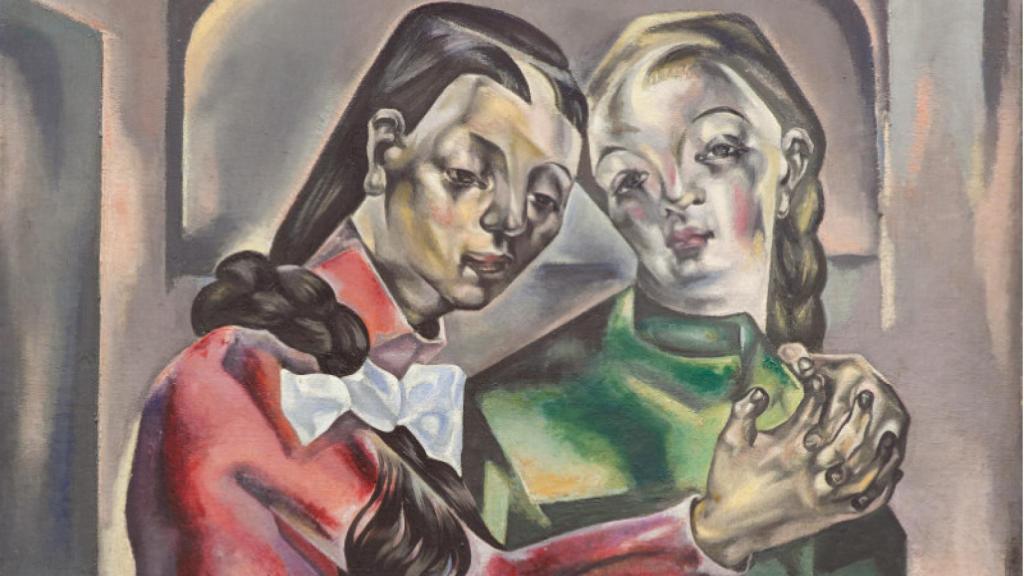 María Blanchard: 'Las dos hermanas' (detalle), 1921. Foto: Colección de Arte Abanca