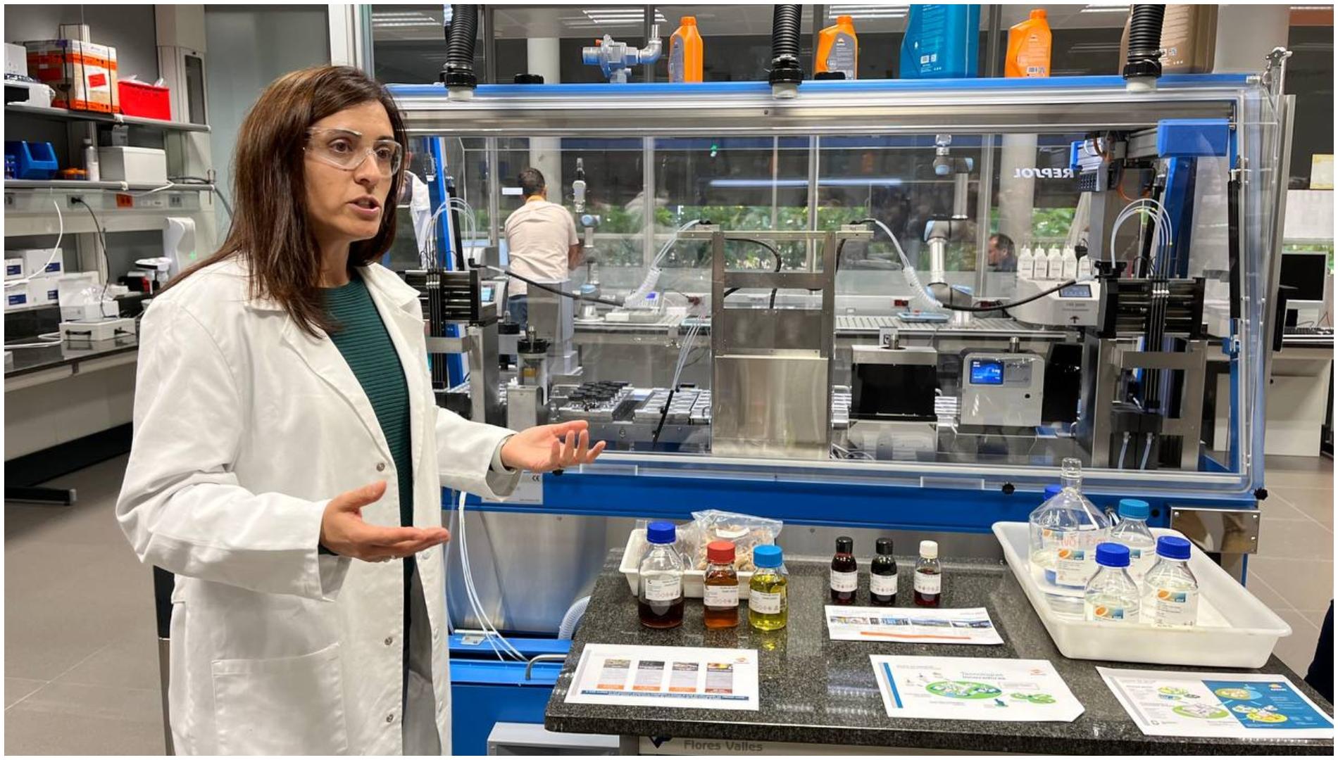 Uno de los laboratorios del centro donde se analizan las materias primas