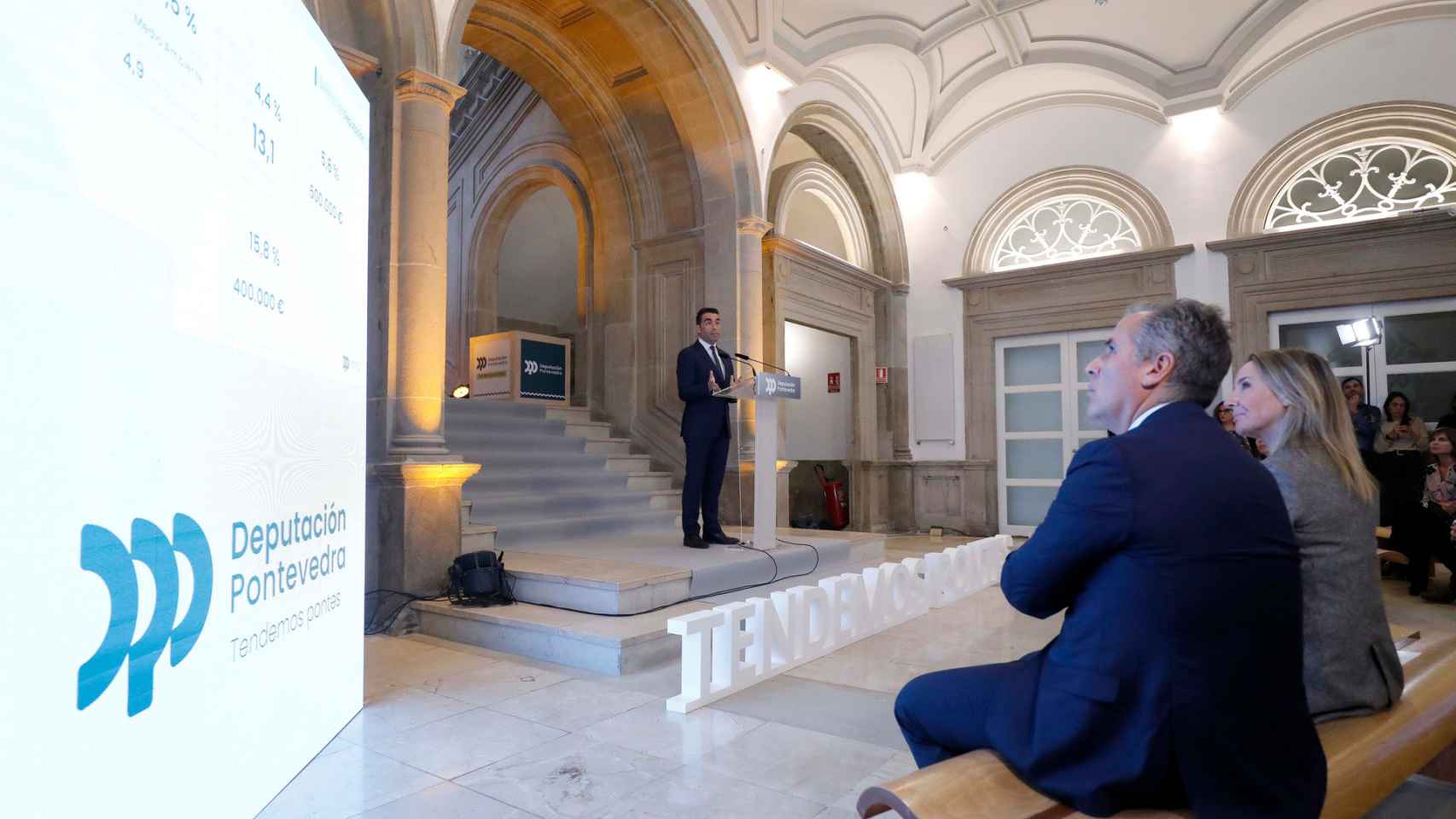 Presentación de los presupuestos provinciales 2024 y la nueva imagen institucional.