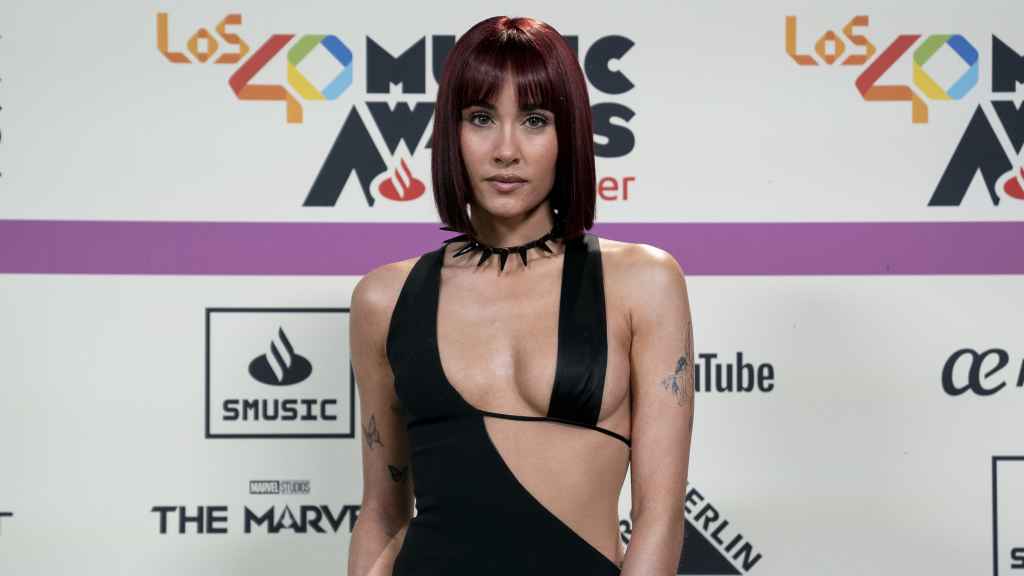 Aitana en LOS 40 Music Awards.