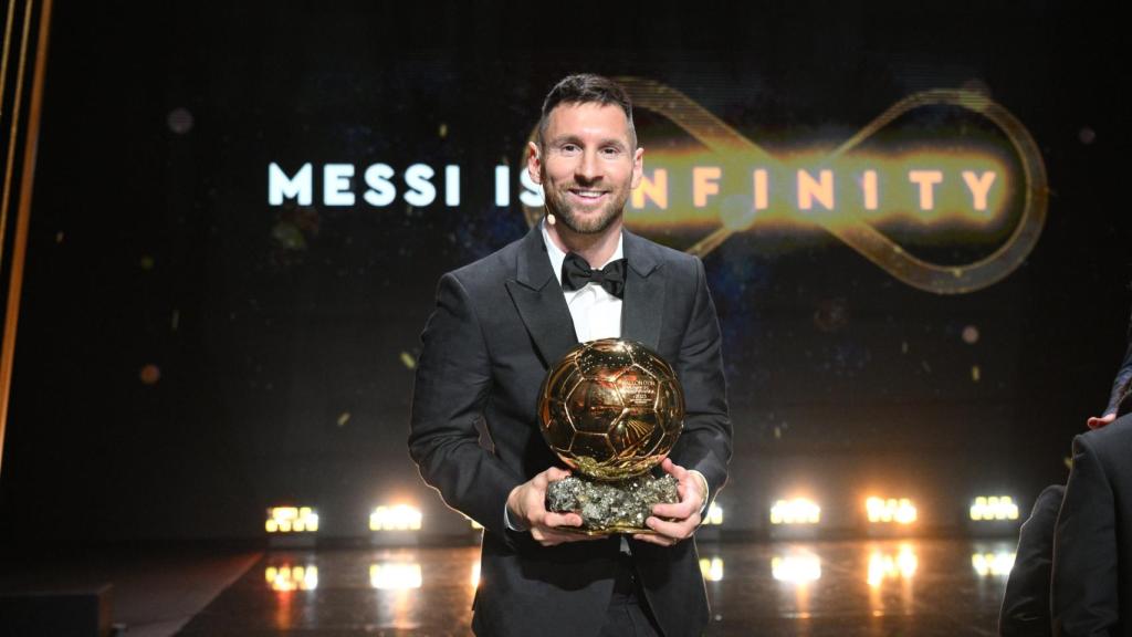 Leo Messi, con su octavo Balón de Oro