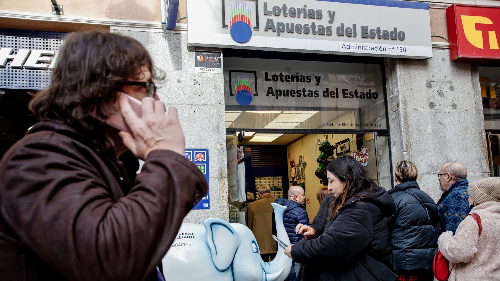 Una administración de Lotería.