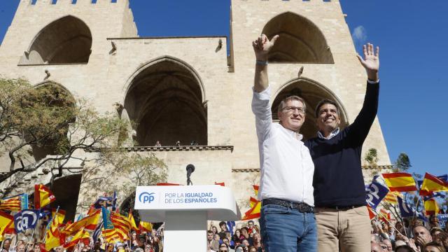 Feijóo y Mazón en Valencia