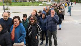 Colas para poder visitar Vallequeso, todo un éxito