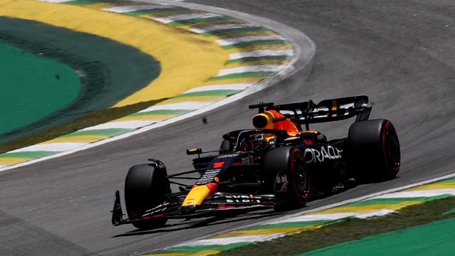 Max Verstappen, durante la carrera al sprint de Fórmula 1.