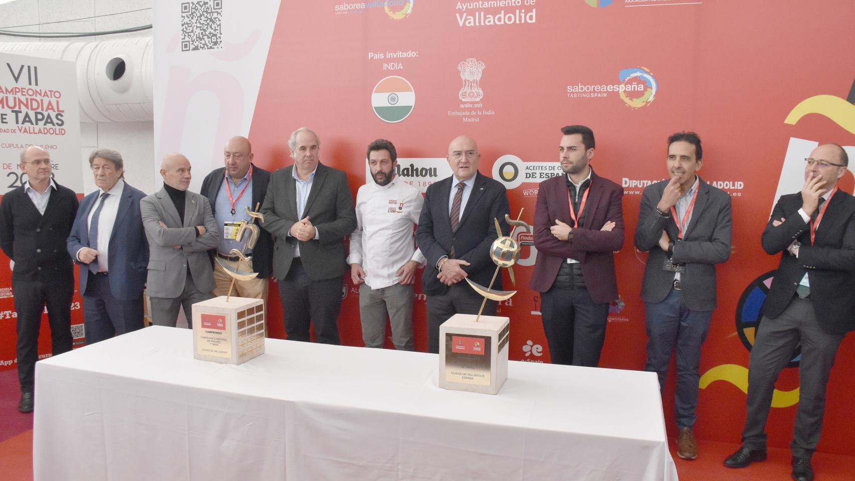 Inauguración de los concursos de pinchos en Valladolid