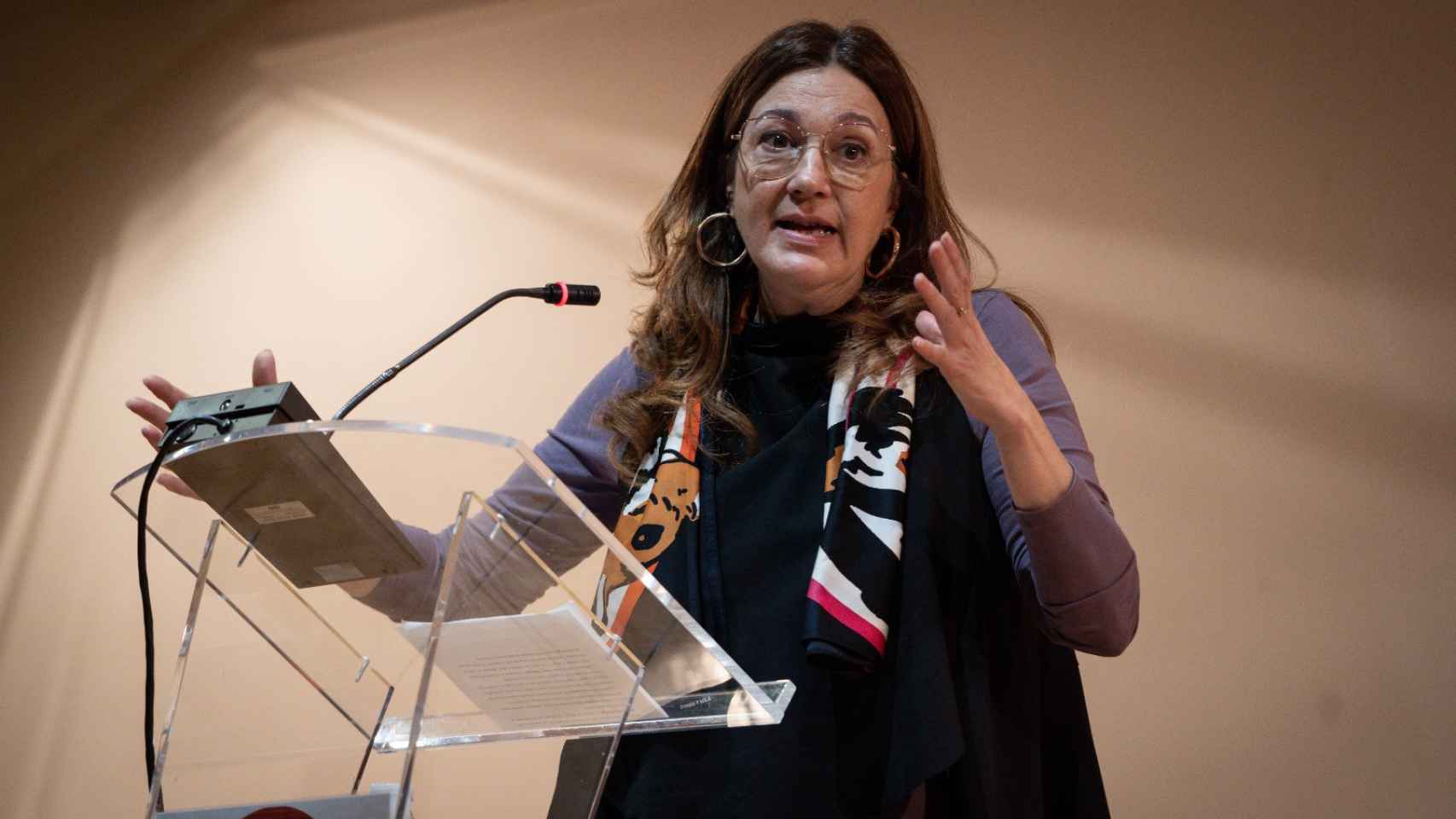 Soraya Rodríguez, que fue portavoz del PSOE en el Congreso, también dio un discurso.