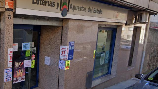 Imagen de la Administración de Lotería que ha vendido el boleto ganador de La Primitiva en Guijuelo.