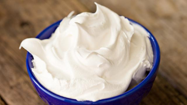 Receta de crema de leche.