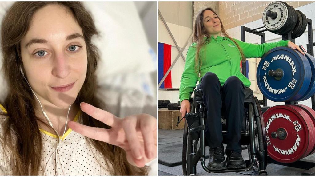 Loide Zabala, halterófila paralímpica que sufre un severo cáncer cerebral