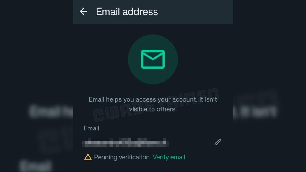 La nueva opción para asociar un correo electrónico con WhatsApp