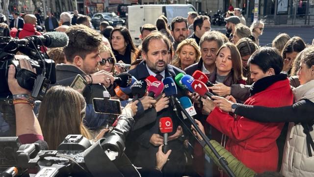 Paco Núñez, líder del PP de Castilla-La Mancha, en Madrid. Foto: PP CLM.