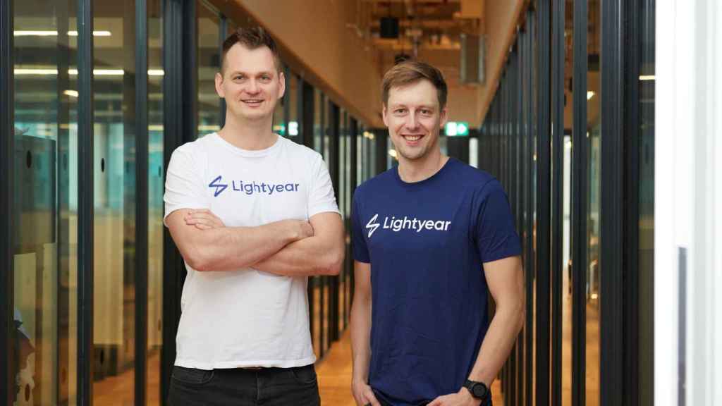 Martin Sokk y Mihkel Aamer, fundadores de Lightyear.