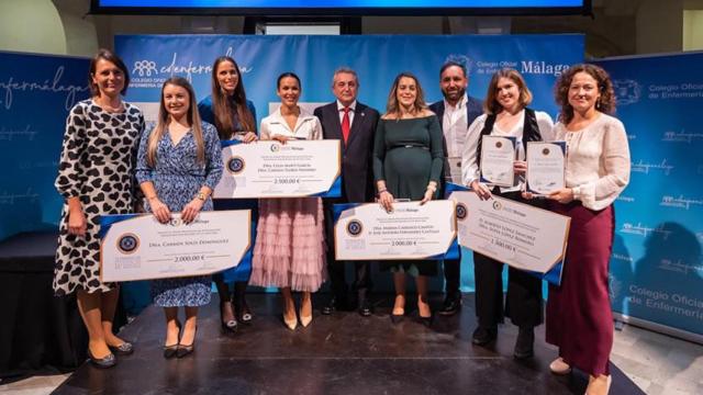 Imagen de la entrega de premios.