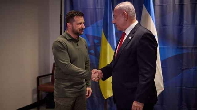El presidente ucraniano, Volodymyr Zelenski, se reúne con el primer ministro israelí, Benjamin Netanyahu, el pasado 19 de septiembre, tras la Asamblea General de la ONU, en Nueva York.