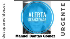 SOS Desaparecidos desactiva la alerta de búsqueda de Manuel Dantas