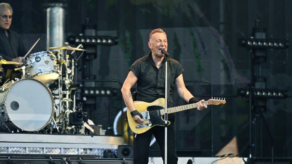El cantante Bruce Springsteen.