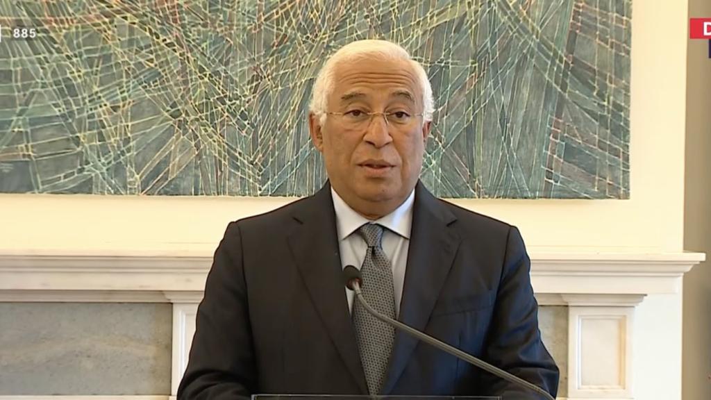 El primer ministro de Portugal, António Costa, presenta su dimisión.