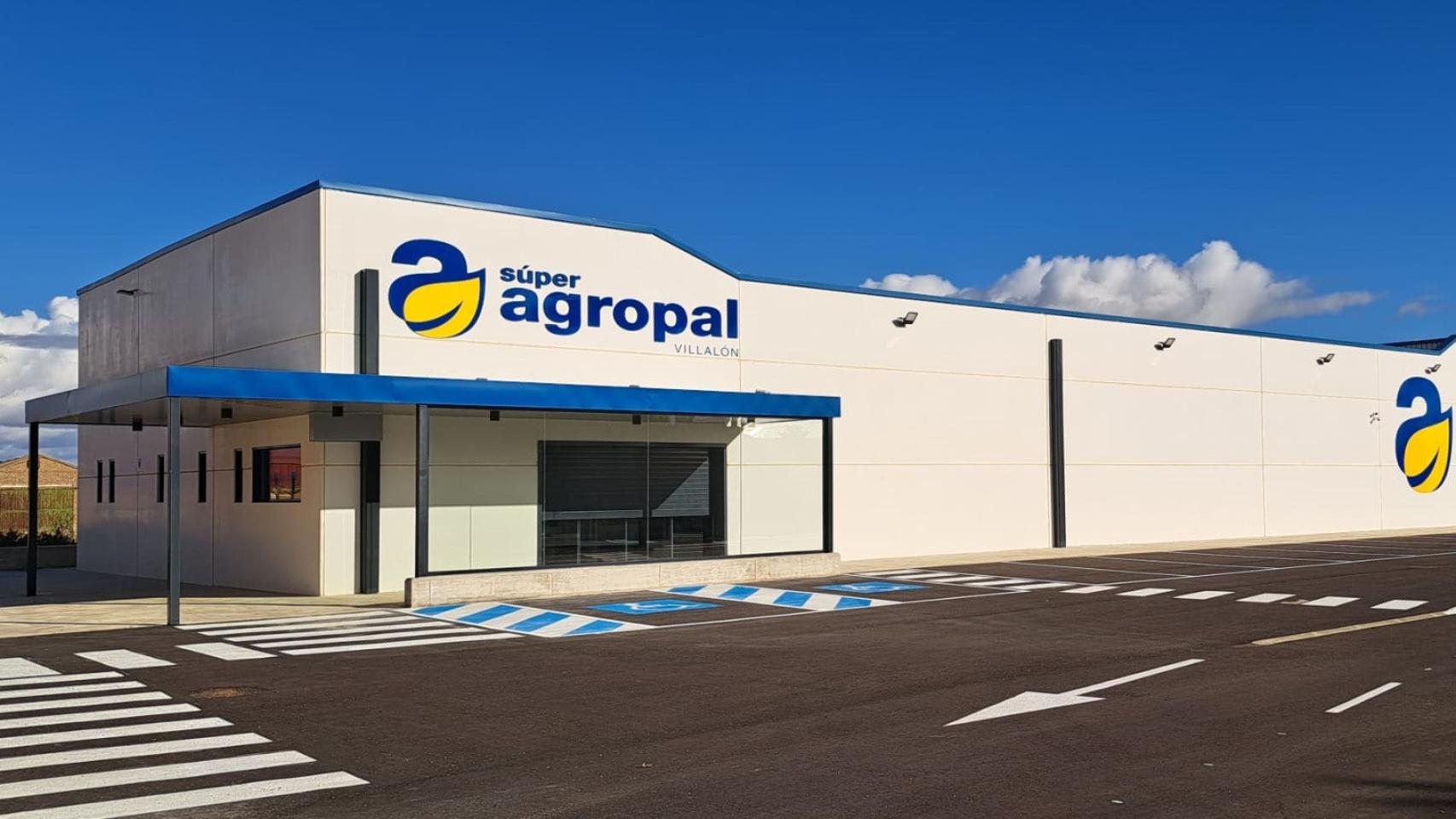 Imagen del nuevo Súper Agropal en Villalón de Campos