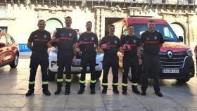 Los bomberos de Alicante.